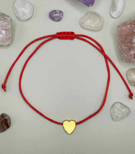 Red Heart Protection – bransoletka ochronna z czerwonego sznurka